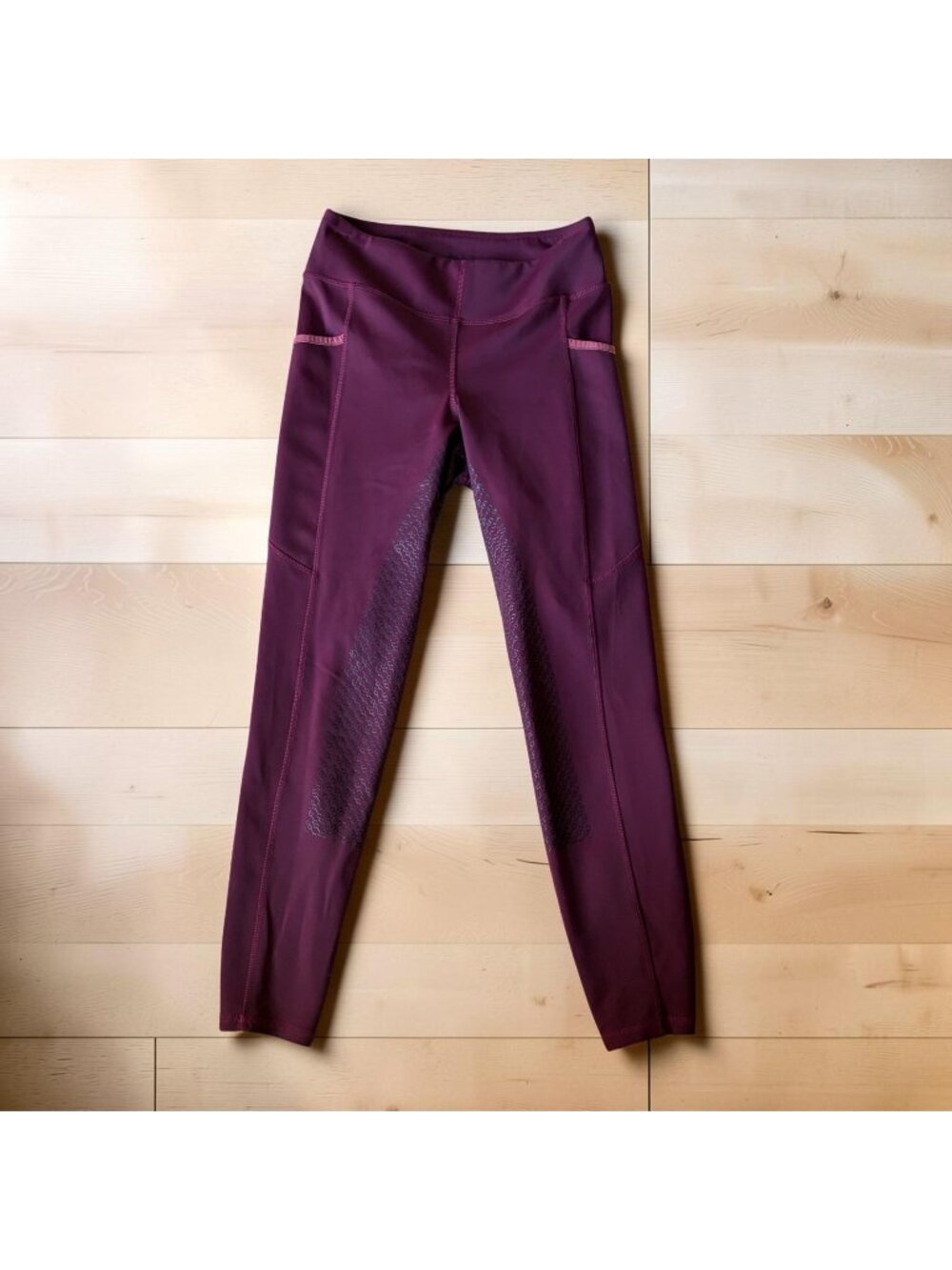 Dover Saddlery Full Seat Silicone Riding Tights Pockets Breeches Size Medium